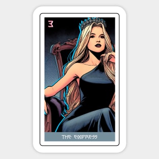 the empress - house of anubis tarot card Sticker